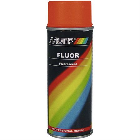 MOTIP AUTO - Fluorescenčný sprej 400 ml červenooranžový