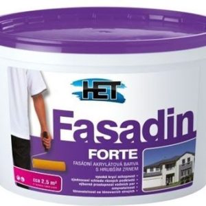 FASADIN FORTE - Fasádna akrylátová farba s hrubým zrnom 12 kg biela matná