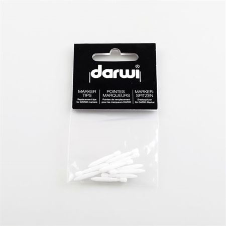 DARWI ACRYL OPAK - Náhradný hrot do akrylovej fixy 10 ks 3ml/1mm