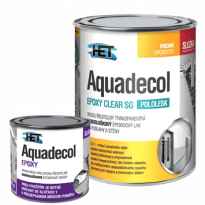 AQUADECOL EPOXY CLEAR SG - Epoxidový lak na steny 2