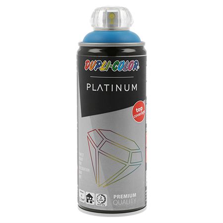 DUPLI COLOR PLATINUM - Prémiová farba v spreji s vysokou kvalitou 400 ml ral 8017 - hnedá čokoládová polomat