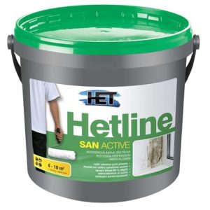 HETLINE SAN ACTIVE - Farba proti plesniam 7 kg biela matná