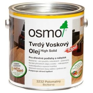 OSMO Tvrdý voskový olej RAPID 10 l 3232 - bezfarebný hodvábny polomat