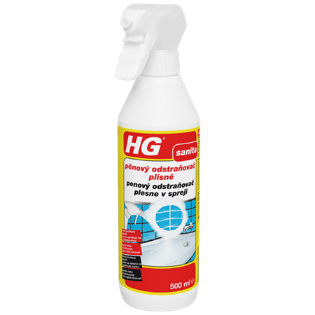 HG 632 - Penový odstraňovač plesne 500 ml