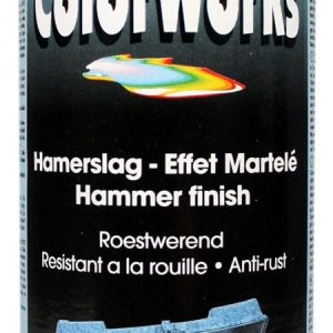 COLORWORKS - kladivková farba v spreji 400 ml kladivková antracit