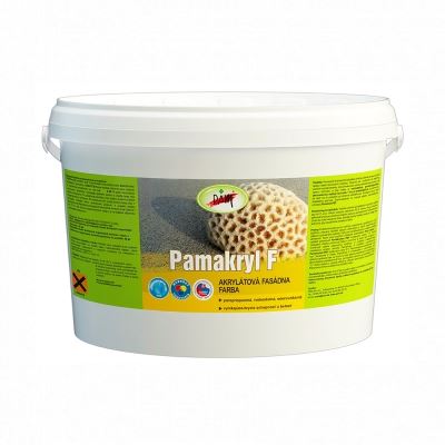 PAMAKRYL F - Akrylátová fasádna farba biela 4 kg