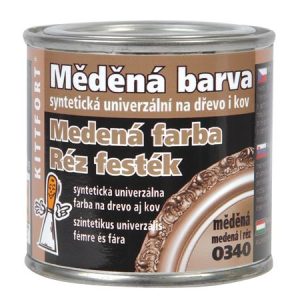 Kittfort - medená farba na kov a drevo 80 g