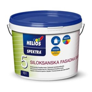 HELIOS SPEKTRA Siloxanová fasádna farba 10 l báza - biela