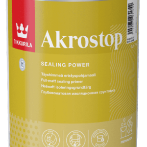 AKROSTOP - Tesniaca farba proti znečisteniu biela 3 L