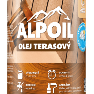 COLOR COMPANY ALPOIL - Terasový olej bezfarebný 5 l