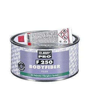 BODY F250 - Tmel so skleným vláknom zelená 750 g