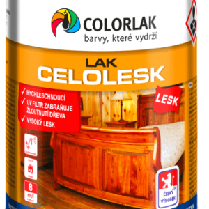 COLORLAK CELOLESK C1037 - Nitrocelulózový lak na drevený nábytok lesklý 3