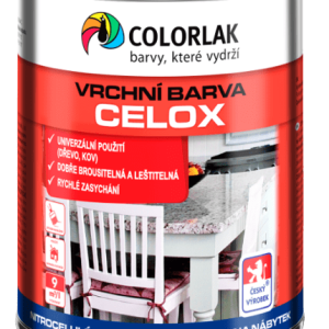 COLORLAK CELOX C2001 - Nitrocelulózová farba na kov a drevo C8140 - červená rumelková 0