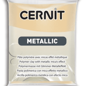 CERNIT METALLIC - Modelovacia hmota s metalickým efektom 870056045 - champagne 56 g