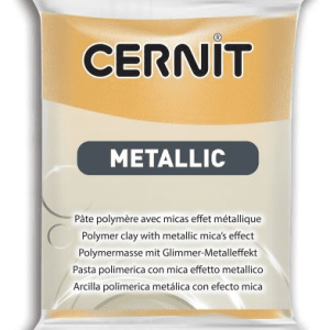 CERNIT METALLIC - Modelovacia hmota s metalickým efektom 870056050 - zlatá 56 g