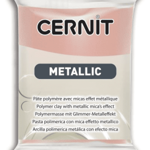 CERNIT METALLIC - Modelovacia hmota s metalickým efektom 870056052 - zlatá ružová 56 g