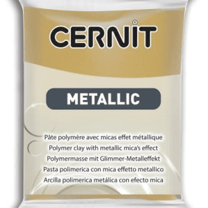 CERNIT METALLIC - Modelovacia hmota s metalickým efektom 870056053 - zlatá riche 56 g