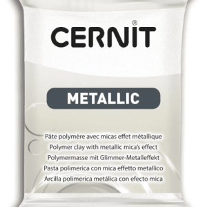 CERNIT METALLIC - Modelovacia hmota s metalickým efektom 870056085 - perleťová biela 56 g