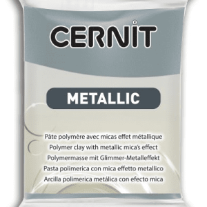 CERNIT METALLIC - Modelovacia hmota s metalickým efektom 870056167 - oceľ 56 g