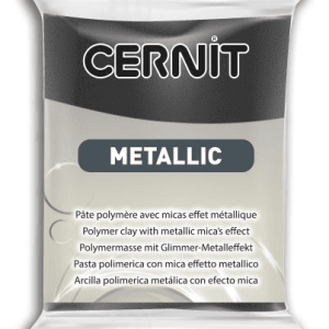 CERNIT METALLIC - Modelovacia hmota s metalickým efektom 870056169 - hematite 56 g