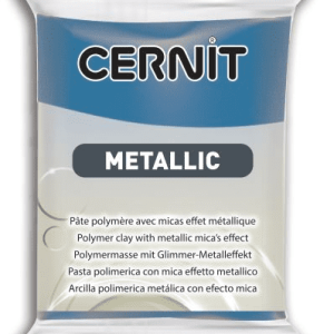 CERNIT METALLIC - Modelovacia hmota s metalickým efektom 870056200 - modrá 56 g