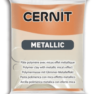 CERNIT METALLIC - Modelovacia hmota s metalickým efektom 870056775 - hrdza 56 g