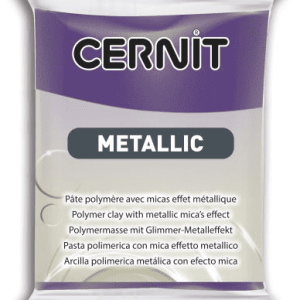 CERNIT METALLIC - Modelovacia hmota s metalickým efektom 870056900 - fialová 56 g