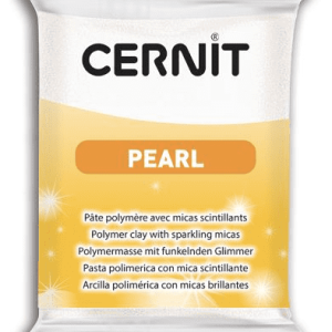 CERNIT PEARL - Modelovacia hmota s perleťovým efektom CE0860056085 - biela 56 g