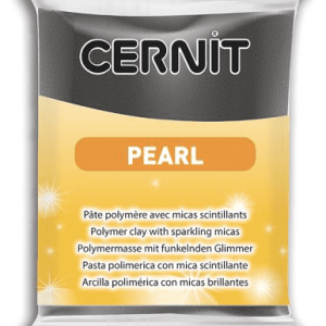 CERNIT PEARL - Modelovacia hmota s perleťovým efektom CE0860056100 - čierna 56 g