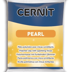 CERNIT PEARL - Modelovacia hmota s perleťovým efektom CE0860056200 - modrá 56 g