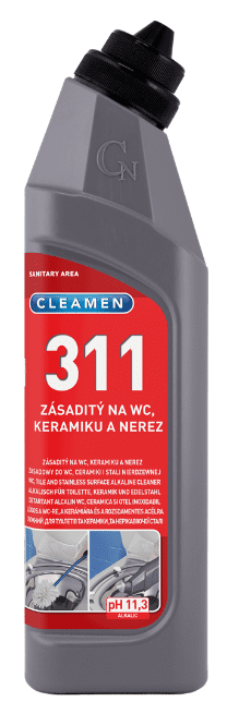 CLEAMEN 311 - Zásaditý čistič na toaletu 0