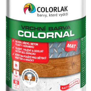 COLORLAK COLORNAL MAT V2030 - Vrchná rýchloschnúca farba C1000 - biela 2