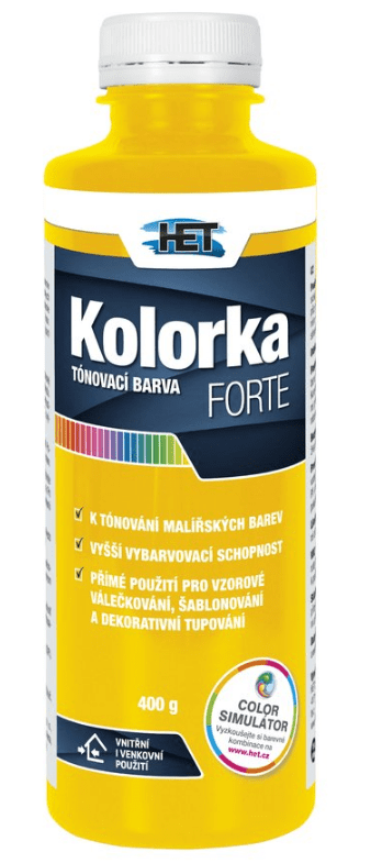 KOLORKA FORTE Tónovacia farba 100 g svetlá zelená