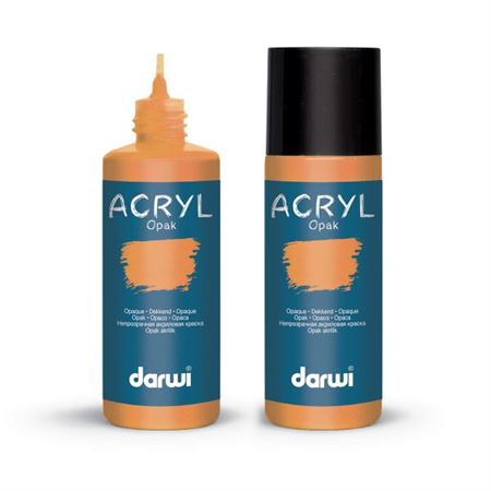 DARWI ACRYL OPAK - Dekoračná akrylová farba na rôzne povrchy 80 ml 220080900 - fialová