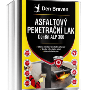 DENBIT ALP 300 - Asfaltový penetračný lak cierna 4 kg