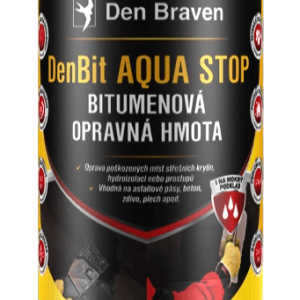 DENBIT AQUA STOP - Strešný bitúmenový tmel cierna 3 kg