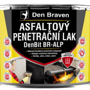 DENBIT BR-ALP - Asfaltový penetračný lak cierna 9 kg