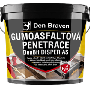 DENBIT DISPER AS - Gumoasfaltová penetrácia cierna 5 kg