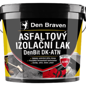 DENBIT DK-ATN - Asfaltový izolačný lak cierna 9 kg