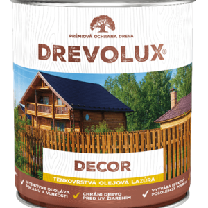 DREVOLUX DECOR - Tenkovrstvá lazúra s obsahom oleja 2