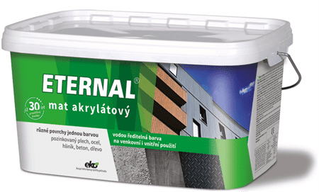 AUSTIS ETERNAL AKRYLÁT MAT - Vrchná farba do interiéru a exteriéru 010 - palisander 5 kg