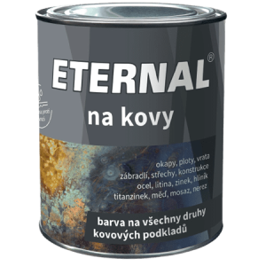 AUSTIS ETERNAL - Farba na vrchné a základné nátery kovov 454 - kováčska tmavošedá 5 kg