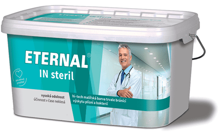 AUSTIS ETERNAL IN STERIL - Farba proti plesniam a baktériam biela 4 kg