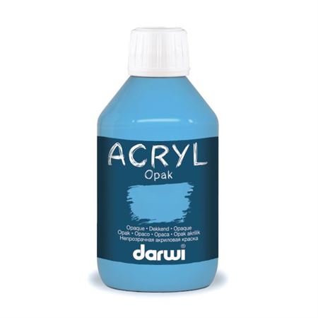 DARWI ACRYL OPAK - Dekoračná akrylová farba 250 ml 220250611 - svetlozelená