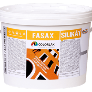 COLORLAK FASAX SILIKÁT E0207 - Hladká silikátová fasádna farba biela 10 kg