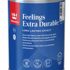 FEELINGS EXTRA DURABLE - Polomatná latexová farba na steny a stropy (zákazkové miešanie) TVT S503 - artic fox 0