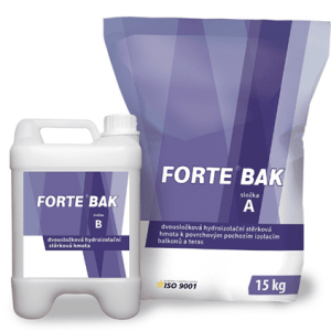 AUSTIS FORTE BAK - Hydroizolačná hmota na balkóny šedá 20 kg (zložka A+B)