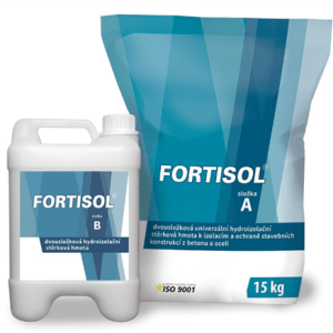 AUSTIS FORTISOL - Hydroizolačná mrazuvzdorná hmota šedá 20 kg(A+B)