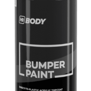 HB BODY BUMPER TEXTURE - Textúrovaná farba v spreji na plastové povrchy šedá 400 ml