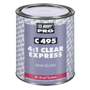 HB BODY C495 - Dvojzložkový akrylátový EXPRESS lak saténový 1 L